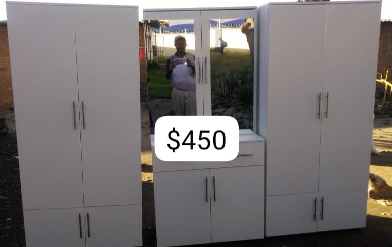 Luxury 3-Piece Wardrobe Set