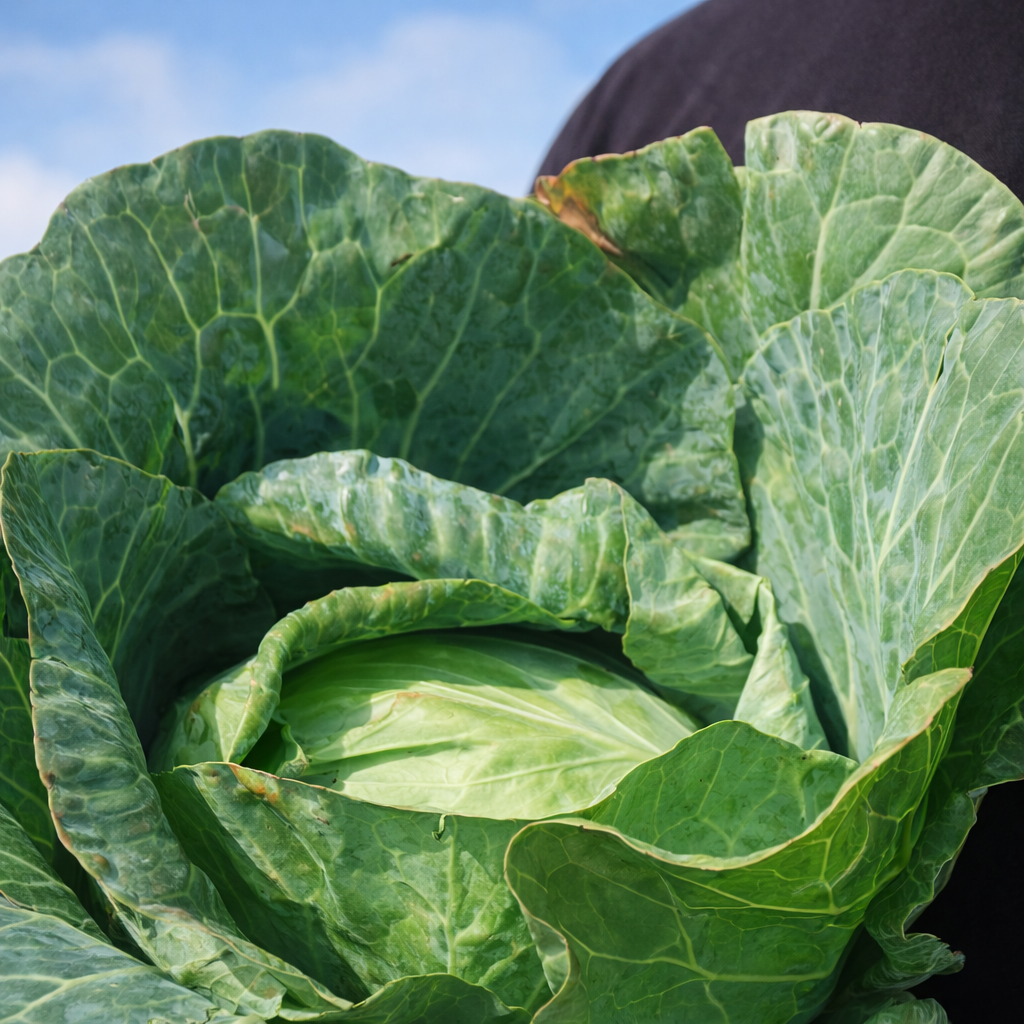 Fresh Small Cabbage  Farm Fresh & Crispy | $1 for 4