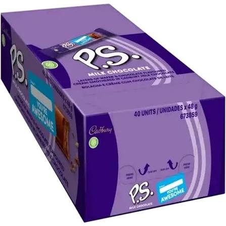 Cadbury P.S. Milk Chocolate  Say It Sweetly