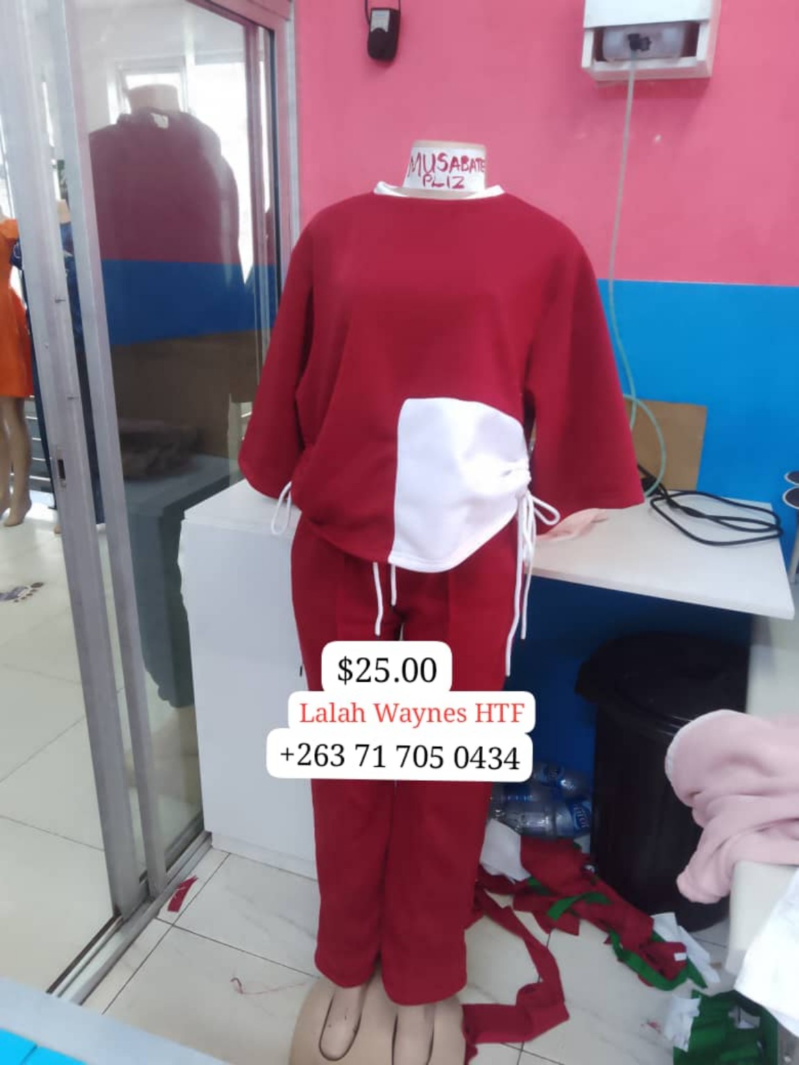 Ladies Stylish Two-Piece Outfit