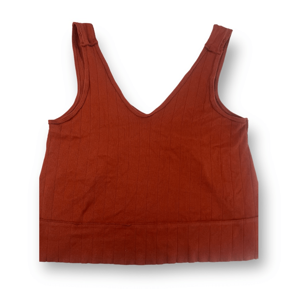 Ribbed Crop Tank Top