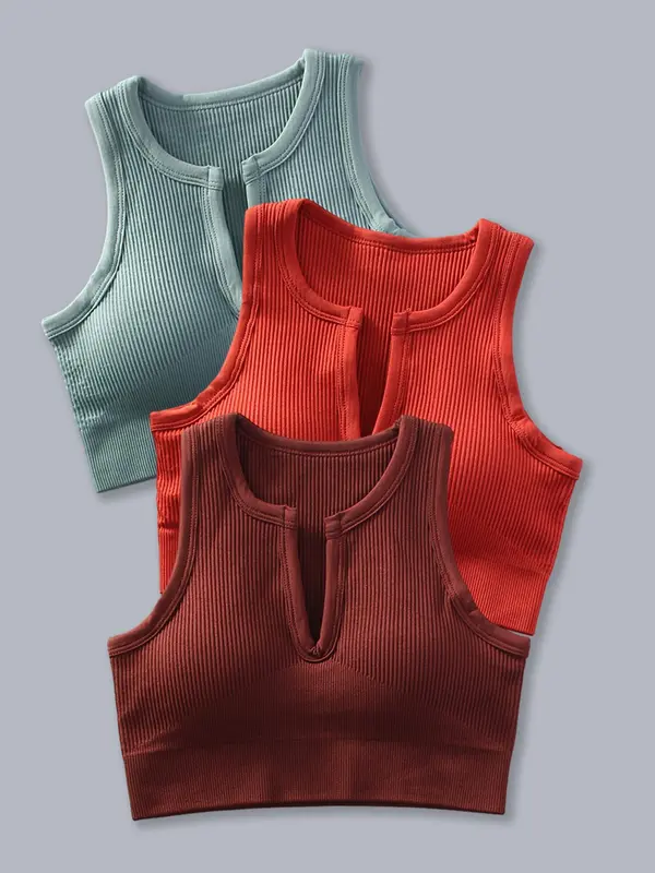 Ribbed Crop Tank Top