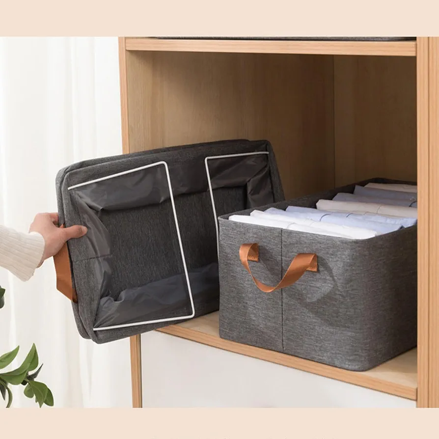 Foldable storage box