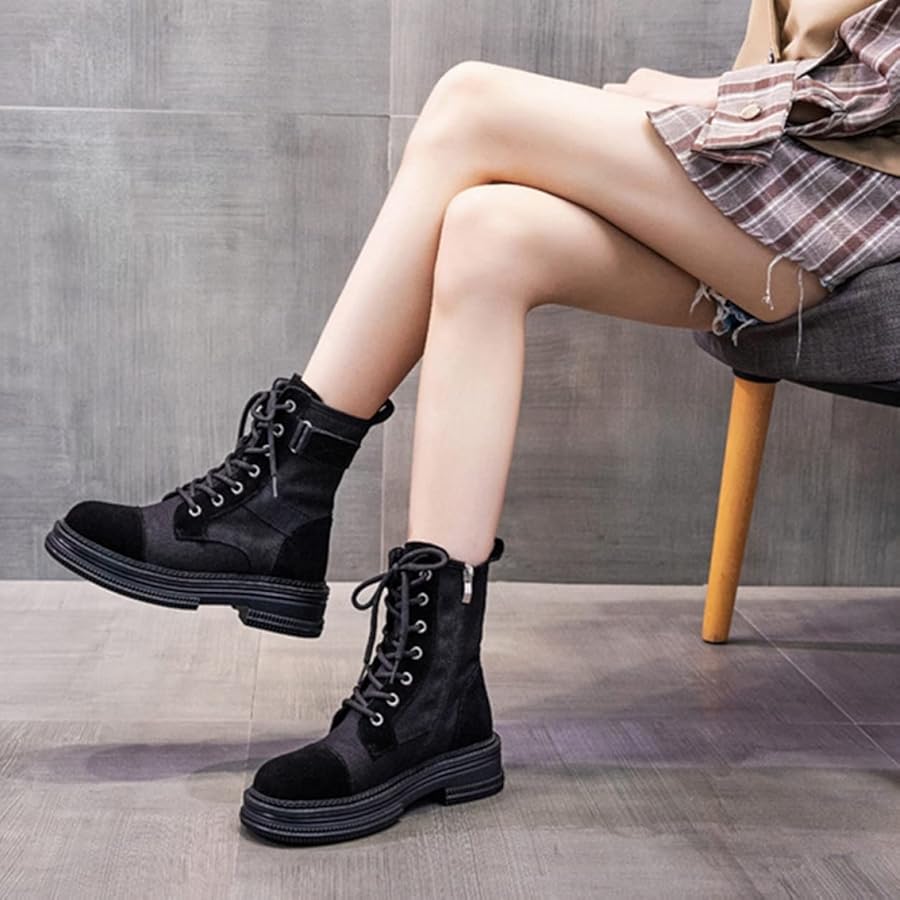 Ladies winter boot, Women's Sneakers, Non-fatigue Shoes, High-cut Sneakers, Casual Shoes, Easy to Walk, Short Boots, Women's Shoes