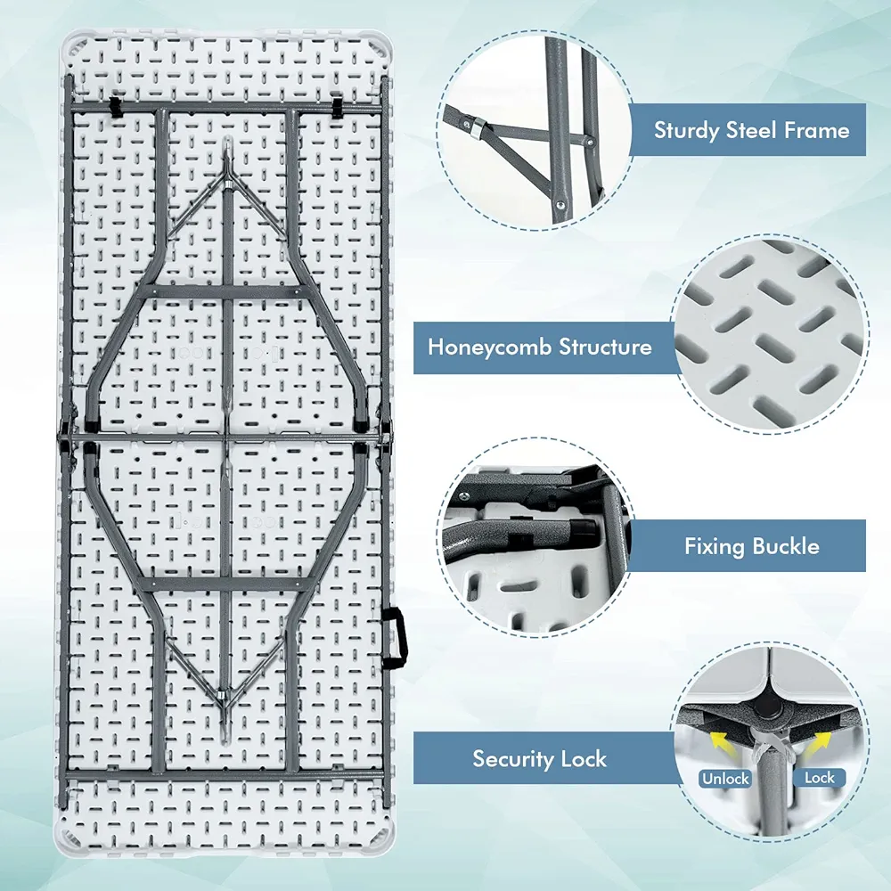 Portable Folding Table (Outdoor & Indoor Use)