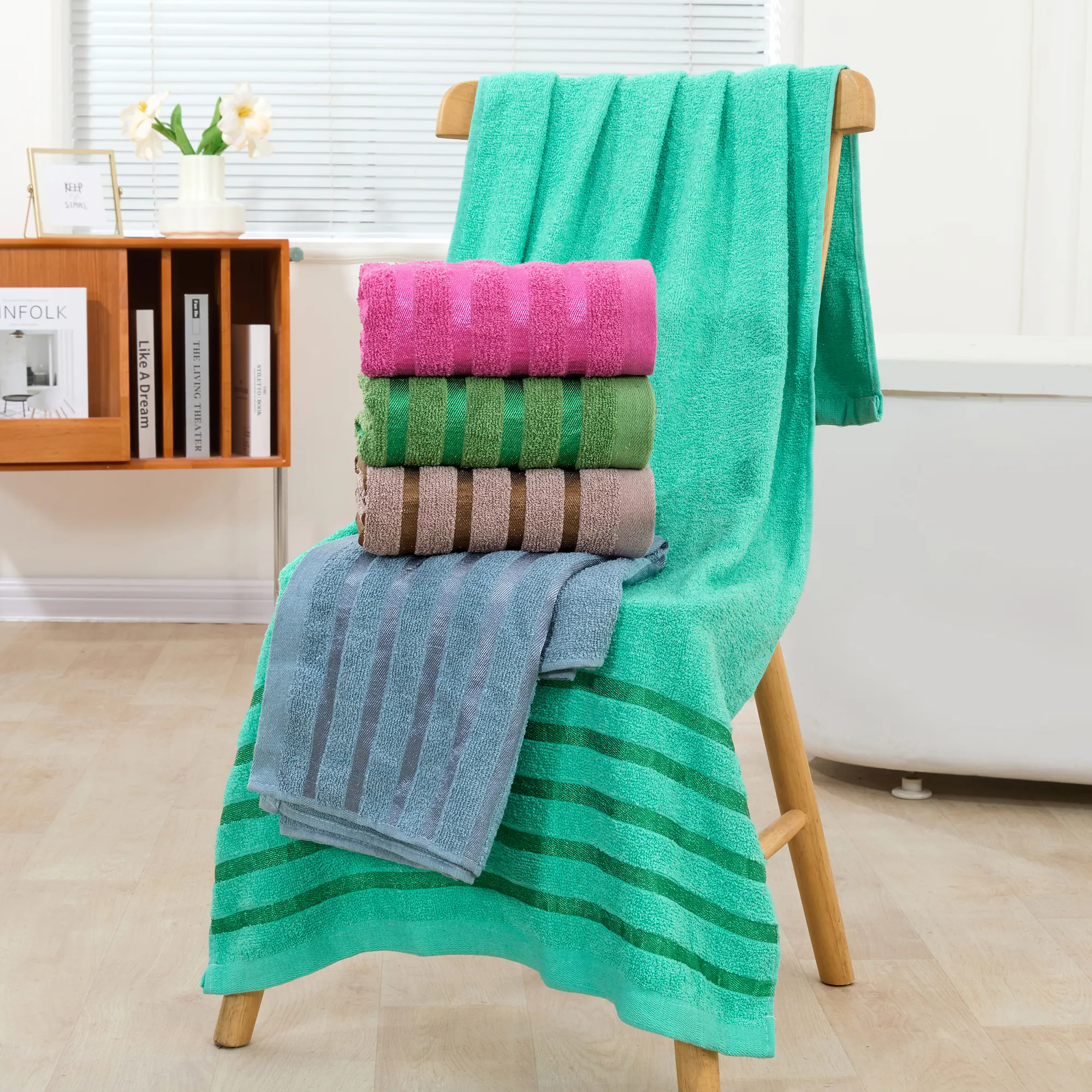 High Quality Cotton Bath Towel and Tub Mats Personalized Big Bath Towel Wholesale Cheap Prices Woven Techniques