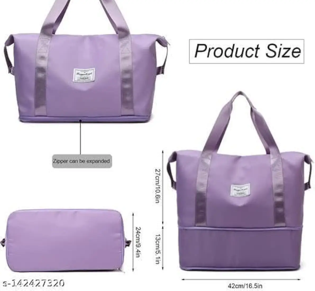 Adjustable mini travelling bag
