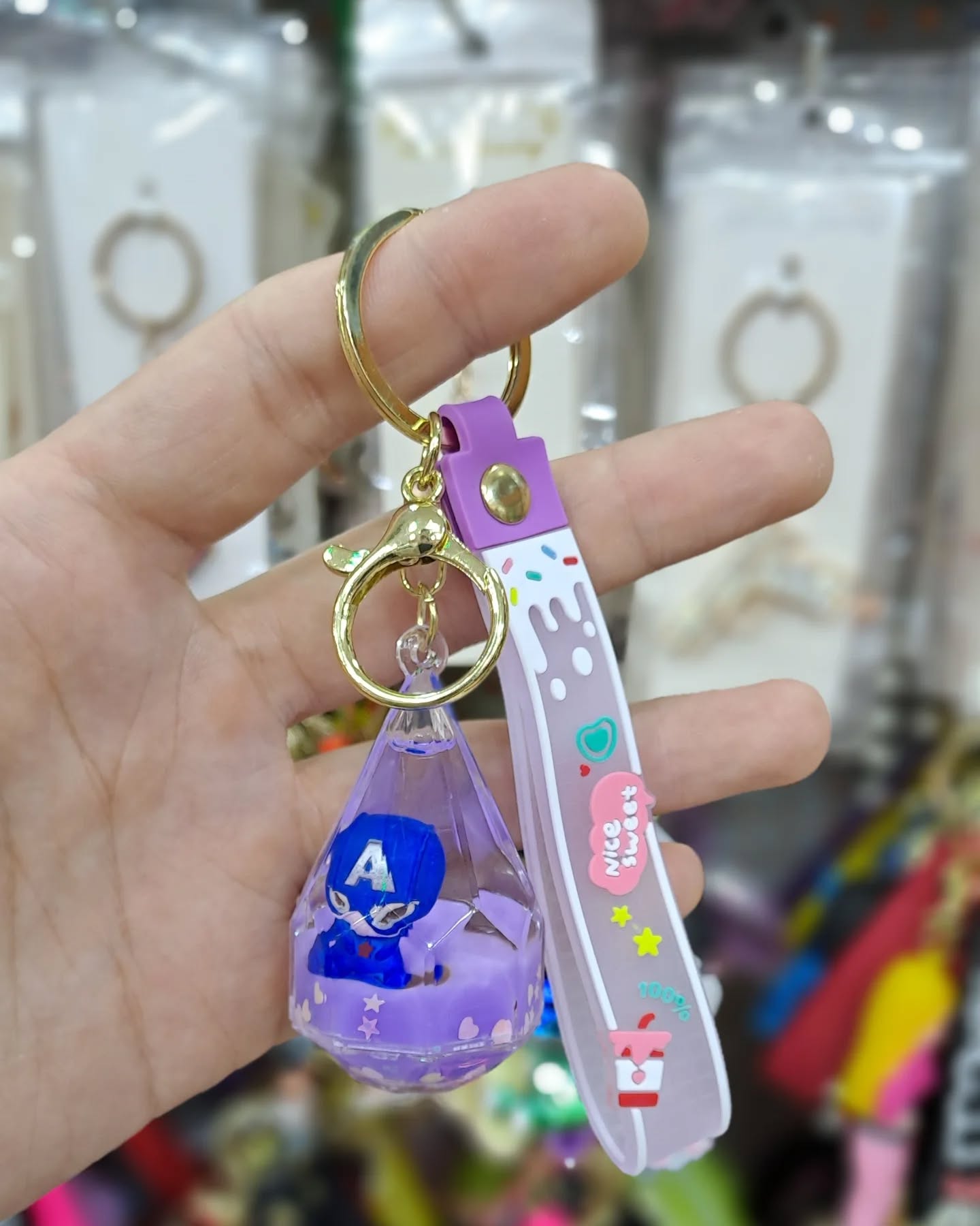 Cute Liquid Keyholder