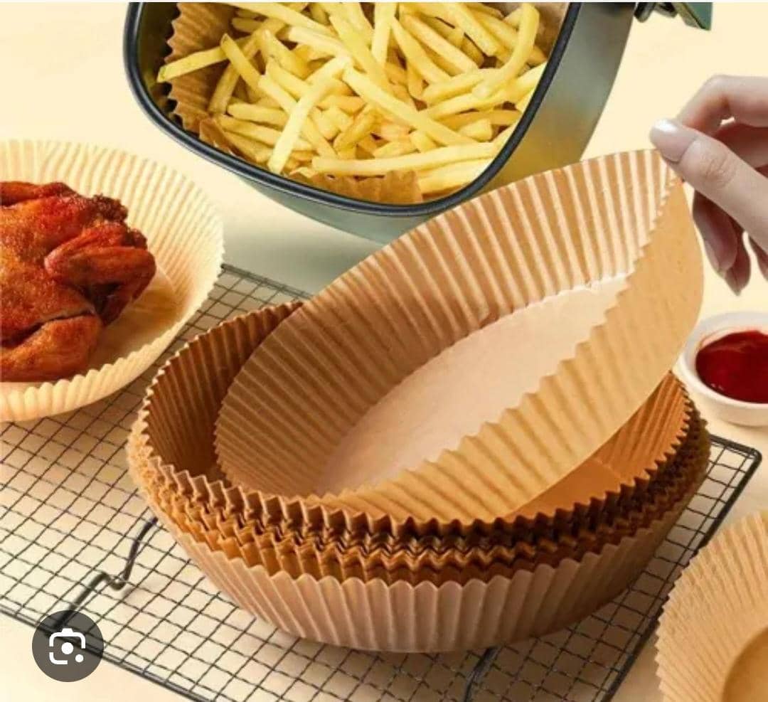 Air Fryer Paper Liners (50PCS Pack)