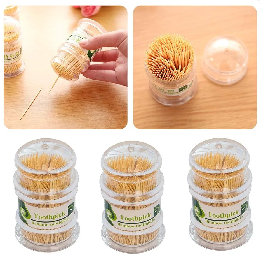 Bamboo Toothpicks (2PCS Deal)