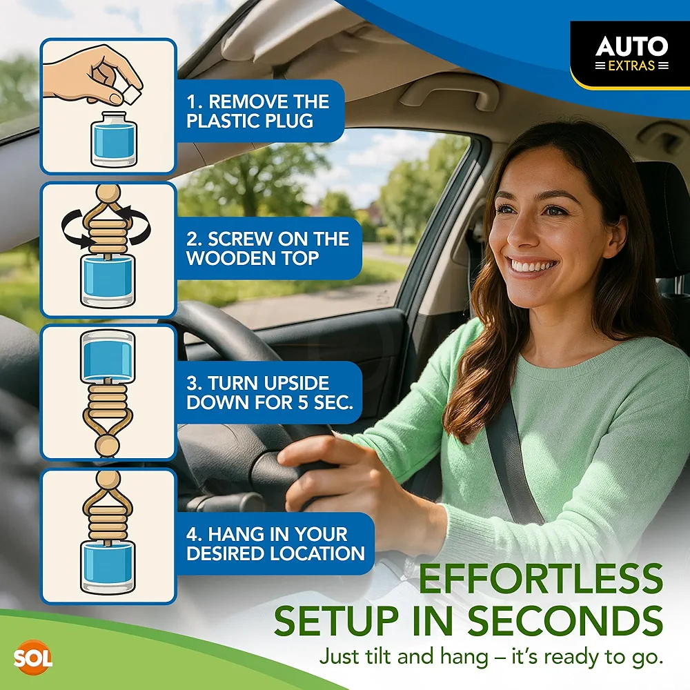 Hanging Car Perfume Air Freshener