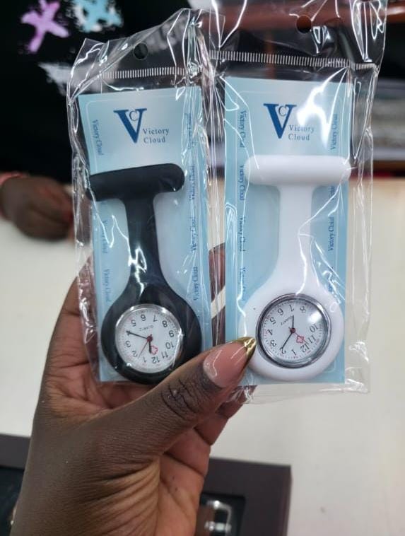 Nurses Clip-On Watch (Silicone)