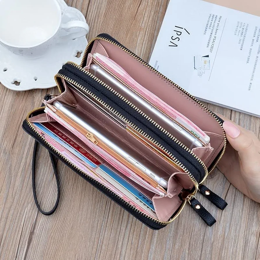 Ladies Zip Wallet (Multi-Compartment)
