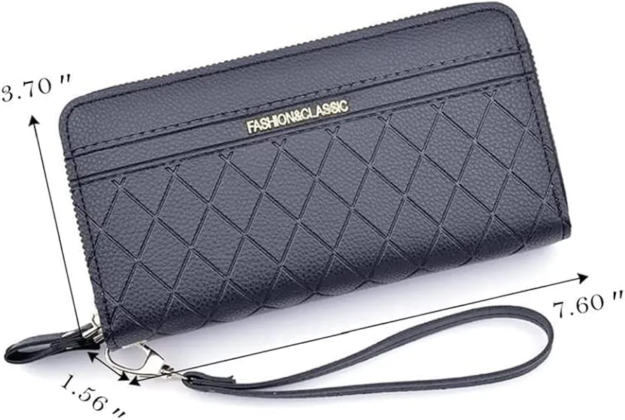 Ladies Zip Wallet (Multi-Compartment)
