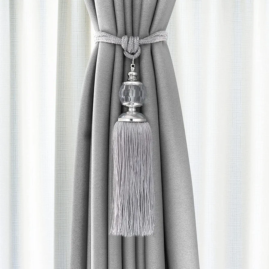 Curtain Tieback Holders (Decorative Tassel)