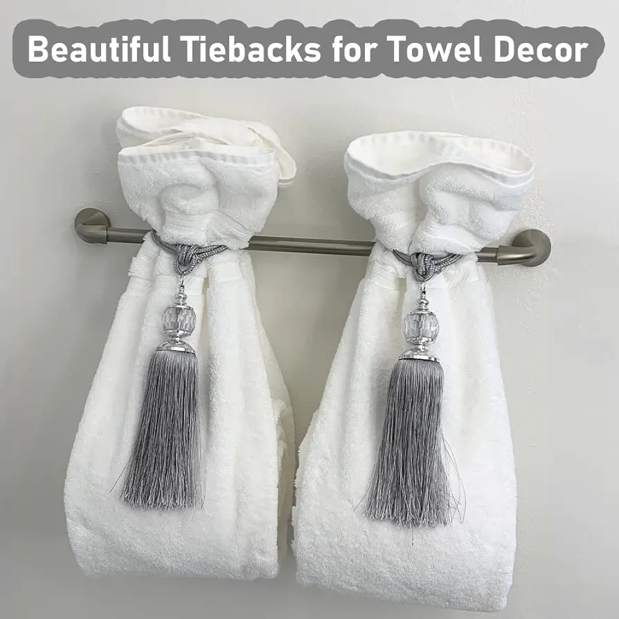 Curtain Tieback Holders (Decorative Tassel)