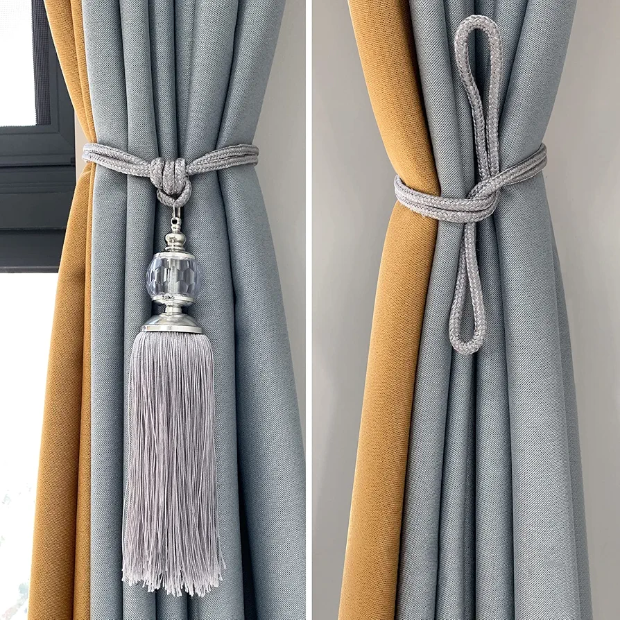 Curtain Tieback Holders (Decorative Tassel)
