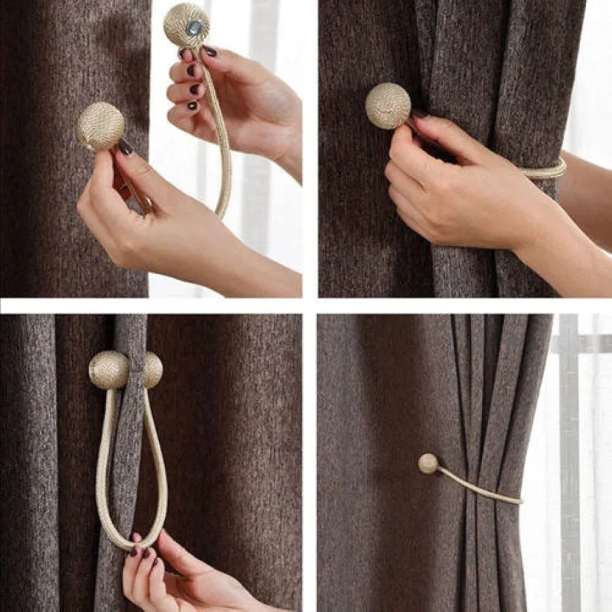 Modern Magnetic Curtain Holders