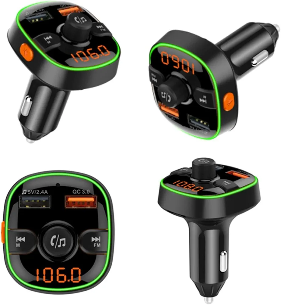 Car Charger & MP3 Player (Wireless FM Transmitter)