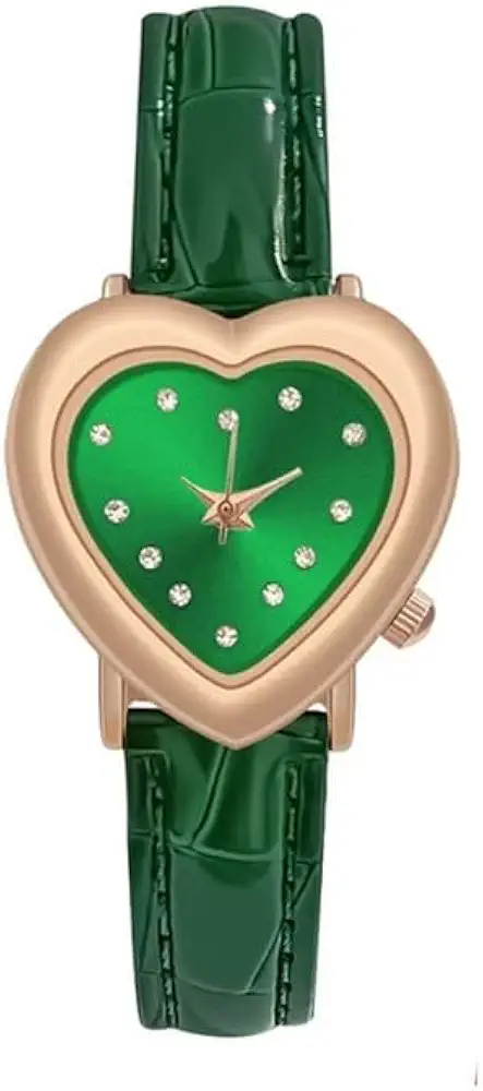 Ladies Heart Design Wrist Watch