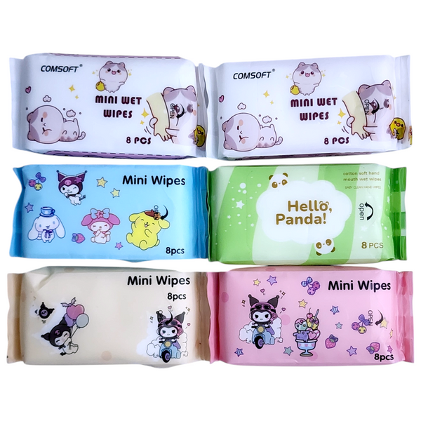 Mini Wet Wipes (Pocket Size)
