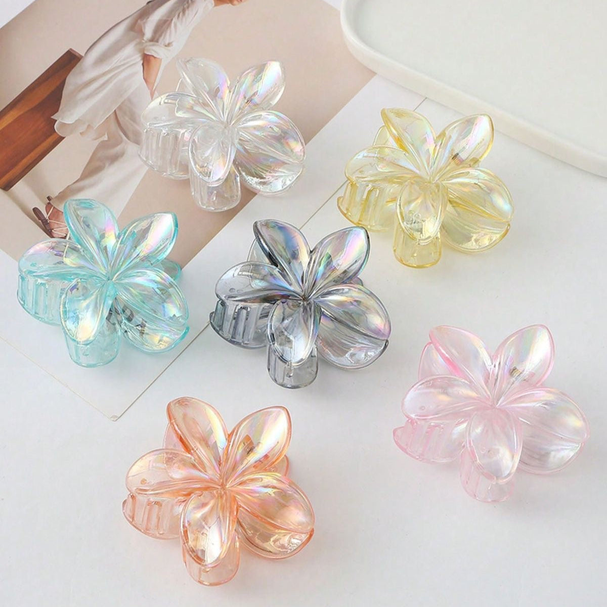 Flower Hair Clips Set (Fashion Edition)