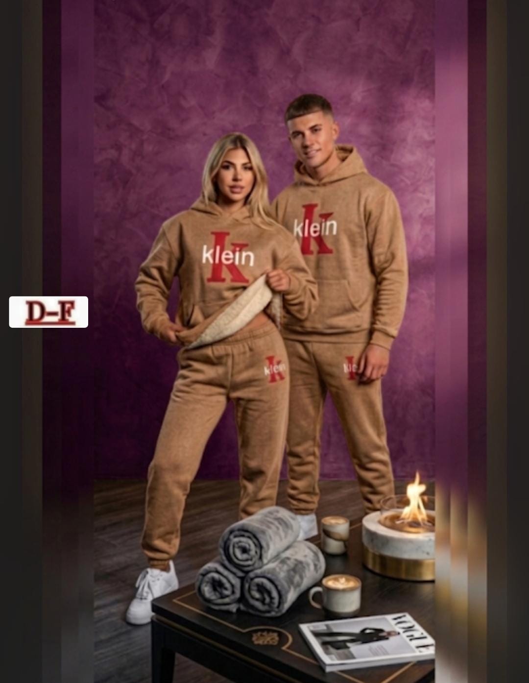 Kids and adults track suits