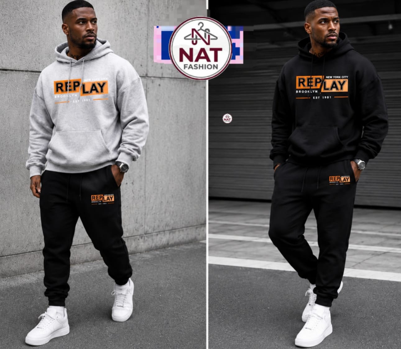 Kids and adults track suits