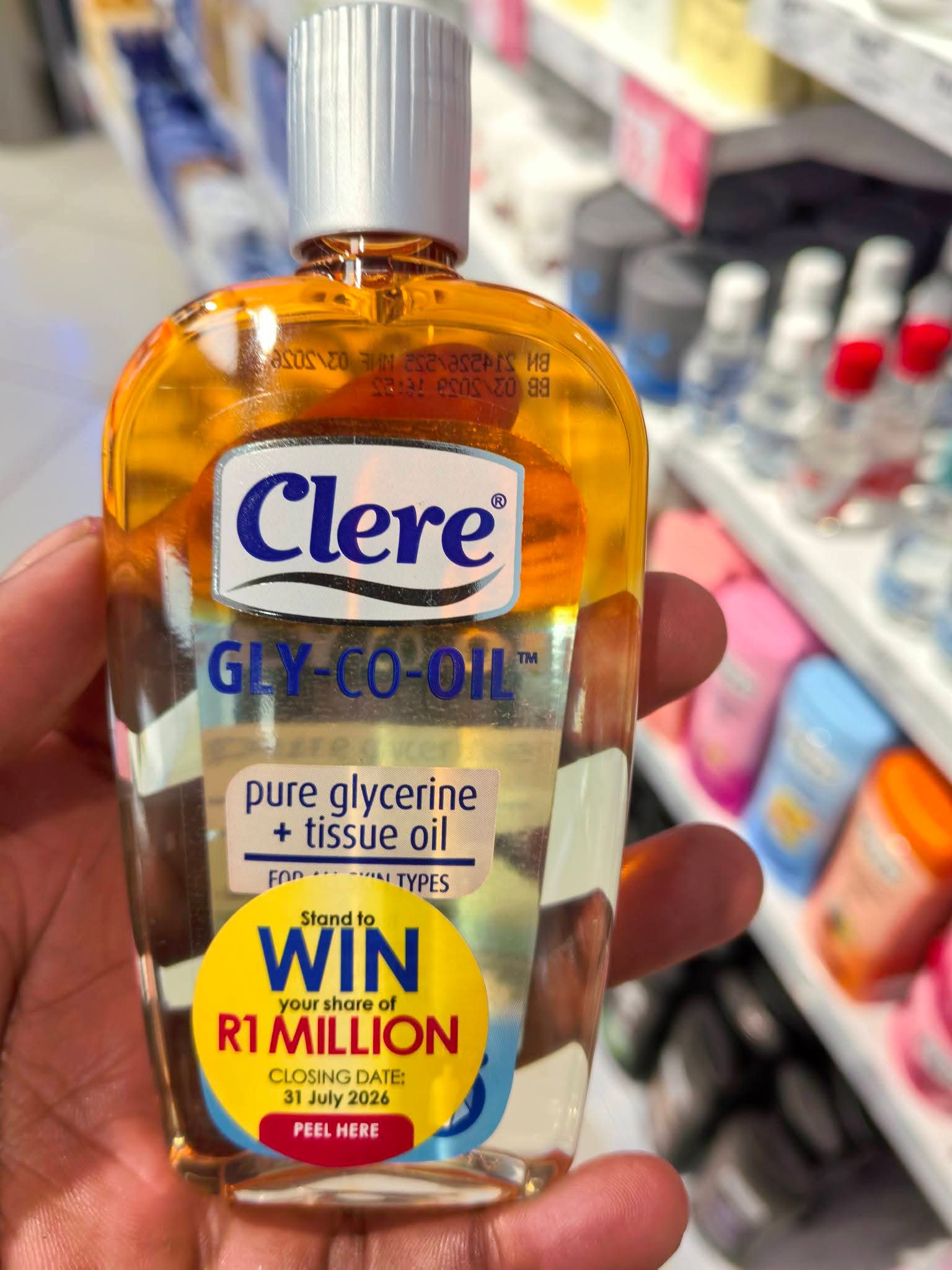 Clere Gly-Co Oil Pure Glycerine + Tissue Oil