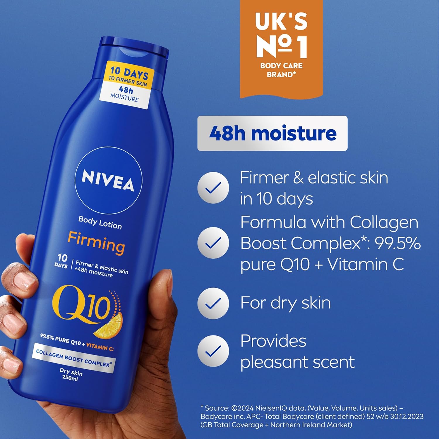 NIVEA Q10 Rich Firming Body Lotion + Vitamin C
